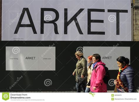 Denmark is a scandinavian country in europe. ARKET NOW HIRING editorial stock photo. Image of ...