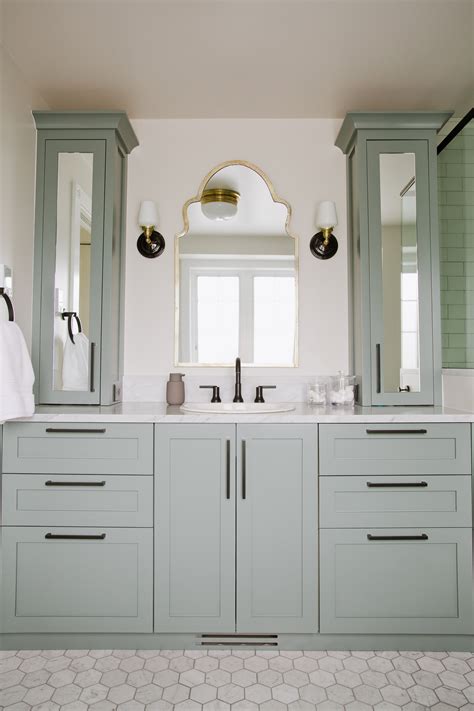 Modern Farmhouse Master Bath — Maggie Stephens Interiors