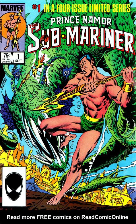 Read Online Prince Namor The Sub Mariner Comic Issue 1