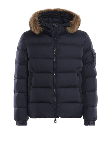 Explore now to begin your journey. Moncler - Marque puffer jacket with fur trimmed hood ...