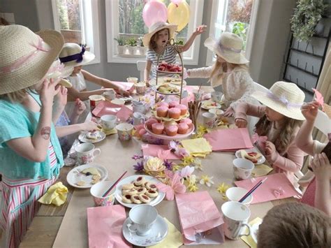 A Fancy Tea Party Diy Budget Friendly Parties For Kids Rain And