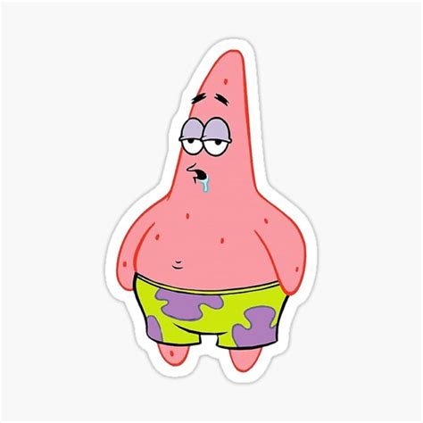 Patrick Star Drooling