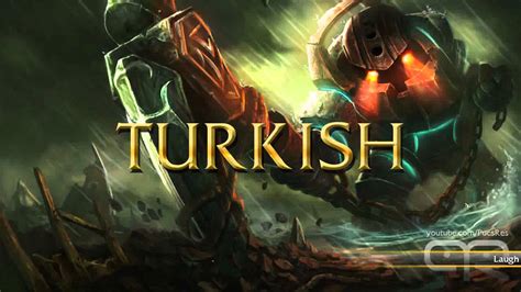 League Of Legends Nautilus Turkish Voicetürkçe Seslendirme Youtube