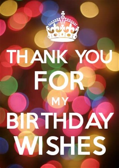 Thanks so much for the wonderful birthday wishes. Happy Birthday Thank You Quotes. QuotesGram