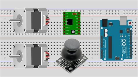 Control A Stepper Motor Using A Joystick And An Arduino Arduino Images