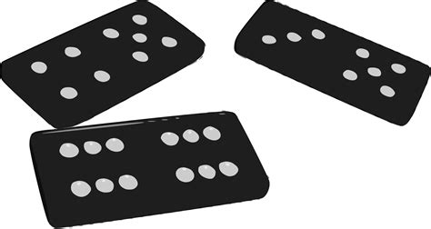 Black Dominoes Game Png Image Png All Png All