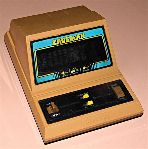 Vintage Caveman Electronic Handheld Game By Tandy Radio Shack Cat