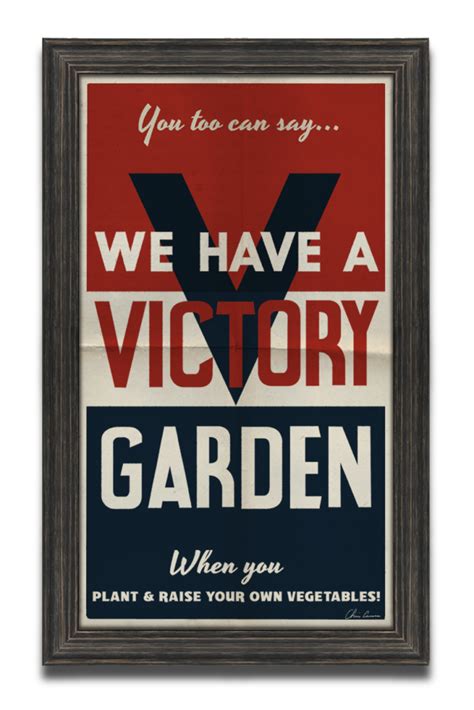 Victory Garden Wwii Firefly Design