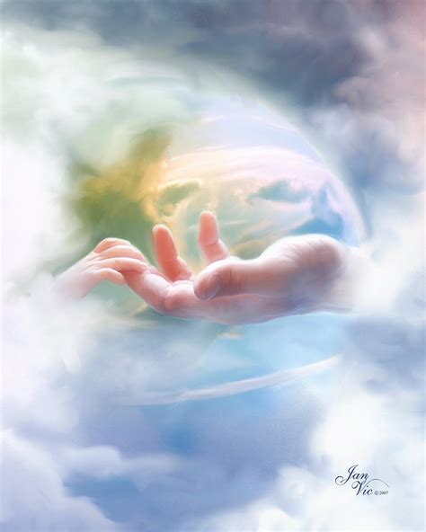 From Gods Hands To My Arms Digital Art By Vicky Riley Pixels