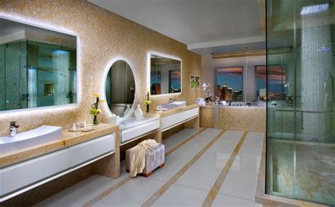 The Most Luxurious Hotel Bathrooms In Las Vegas Photos