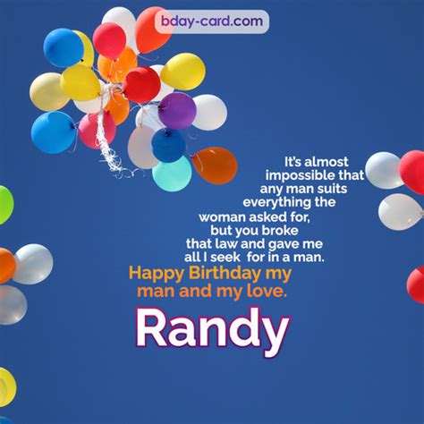 Birthday Images For Randy 💐 — Free Happy Bday Pictures And Photos