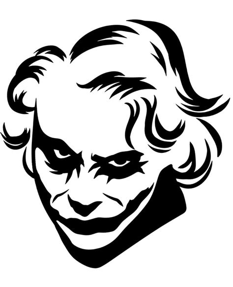 Theunlawyer Face Joker Black And White Drawing