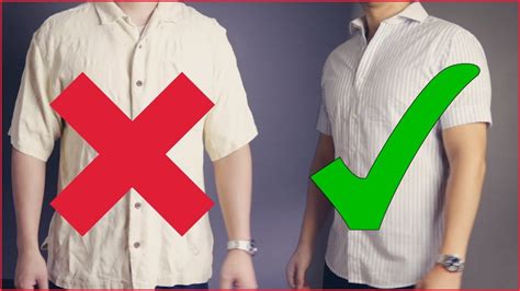 How To Wear A Short Sleeve Button Down Shirt With Style Fit Guide For