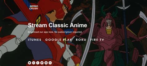 Lançamento Do Retrocrush Novo Serviço De Streaming De Anime Niji Zine