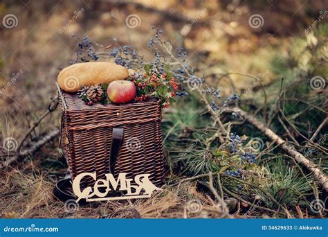 Still Life Of Autumn Picnic Stock Image Image Of Outdoors Leaf 34629633