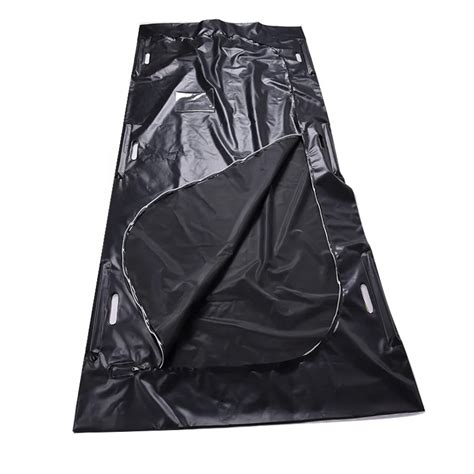 Sunshine Death Body Bag For Virus Infected Patient Black Body Mortuary
