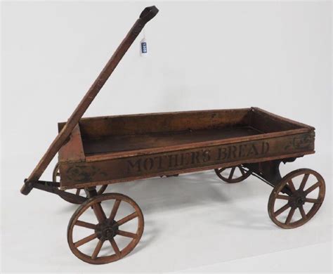 【child kart】a beautiful childhood with its companionship. Mother's Bread | Wooden wagon, Toy wagon, Old toys
