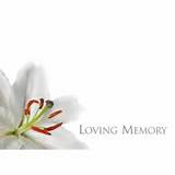 In Loving Memory Cards For Flowers Pictures