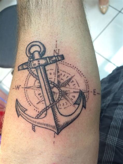 8161e040f623b1d9ac26f896abcc0dc2 Anchor And Compass Tattoo Anchor