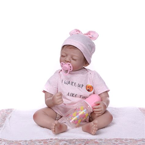 24 Real Life Reborn Newborn Lifelike Body Soft Vinyl Silicone Baby