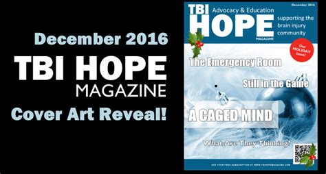 Tbi Hope Magazine December 2016 Cover Art Reveal