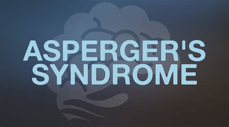 Asperger's syndrome is an autistic disorder manifested by poor reciprocal interaction, inappropriate emotional expression, impaired nonverbal communication, circumscribed interests. ASPERGER'S SYNDROME