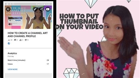 HOW TO PUT A THUMBNAIL ON YOUR VIDEO YouTube