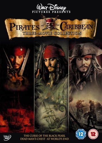 Pirates Of The Caribbean Trilogy DVD Amazon co uk Keith Richards Stellan Skarsgård Yun Fat