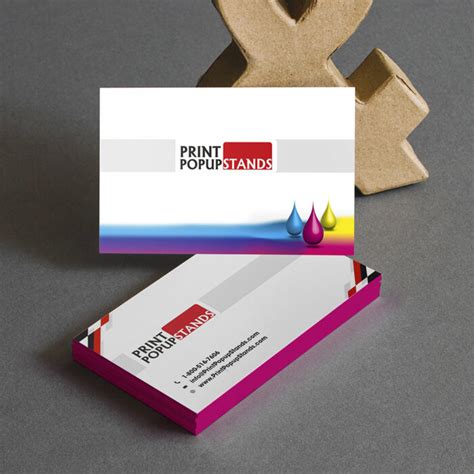 Painted Edge Business Cards Printing Services In New York