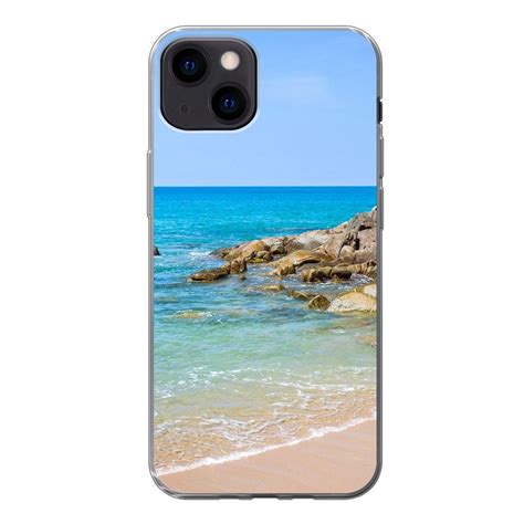 Muchowow Handyhülle Strand Meer Tropisch Sommer Handyhülle Apple Iphone 13 Smartphone