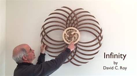 Winding The Infinity Kinetic Sculpture By David C Roy Kinetic Art