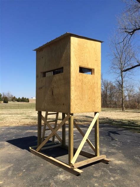 The first step of the the 5×5 shooting house is to build the floor frame. VCI Classifieds - Portable shooting house (deer/ turkey blind) | deer stand | Pinterest ...