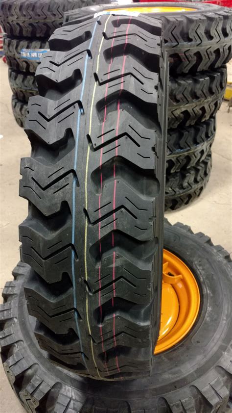 Skid Steer Tires And Rims 4 New 12 16 5 Deestone Skid Steer Tires