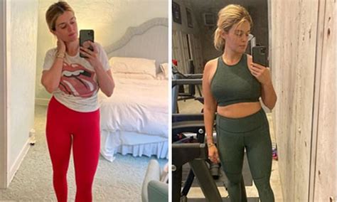 daphne oz flaunts her svelte figure as she reveals she s shed 50lbs since giving birth 9 months ago
