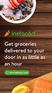 As a result, you get more time back to spend with your family, make more money, or whatever you want. Instacart: Grocery Delivery - Apps on Google Play