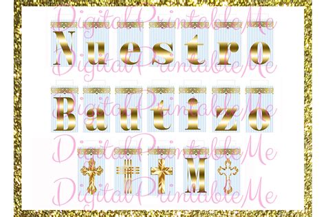 Mi Bautizo Letters