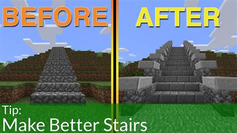 Discover the magic of the internet at imgur, a community powered entertainment destination. How To Build Better Stairs In Minecraft - YouTube