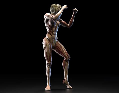 Female Titan V2 From Attack On Titan Specialstl