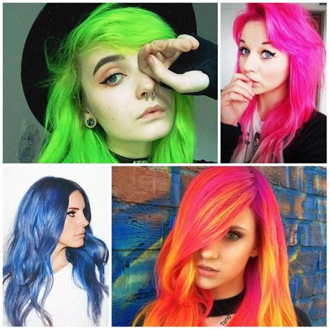 Crazy Colorful Hair Colour Ideas For Long Hair 123