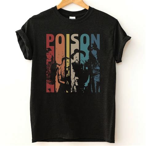 Vintage Retro Poison Band T Shirt Poison Band T Retro Etsy