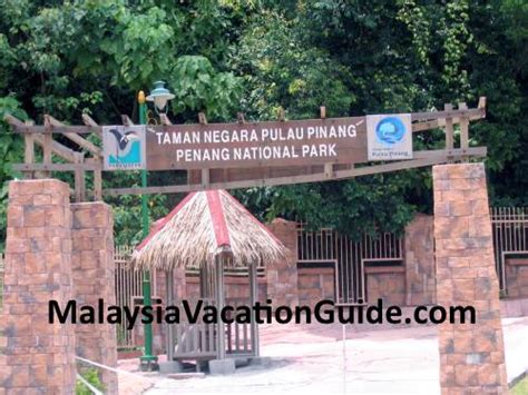 Entry fee for penang national park, penang. Penang National Park