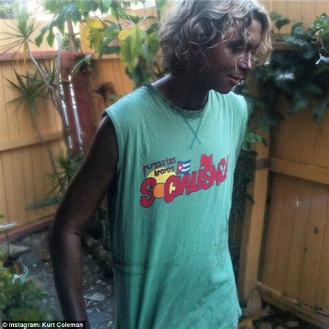 Kurt Coleman Shares His Embarrassing Tan Flashback Daily Mail Online