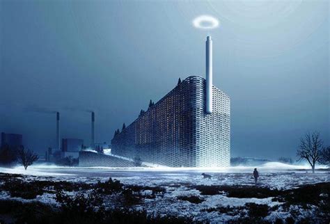 Big Bjarke Ingels Waste To Energy Power Plant Includes A Ski Slope And