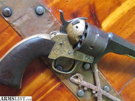 Armslist For Sale 1860 D Moore 7 Shot Civil War Revolver 32 Sandw