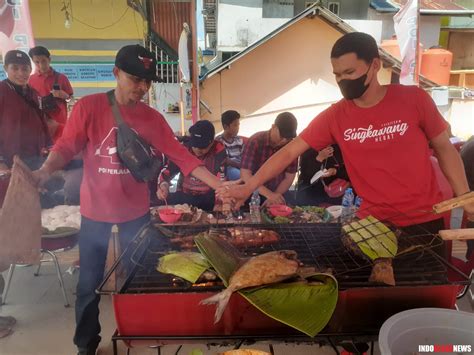 Pdi Perjuangan Kalbar Meriahkan Sajian Kuliner Dan Festival Bakar Ikan