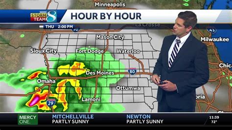 Tracking Storms Headed Into Iowa