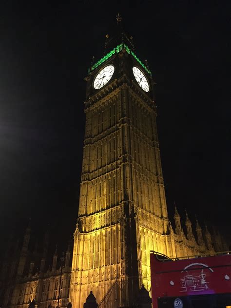 Big Ben At Night Londres 2016 Big Ben Londres Viajes