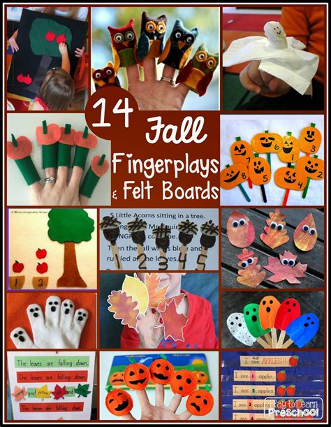 Preschool Circle Time Activities For Fall 14 Fabulous Fingerplays And