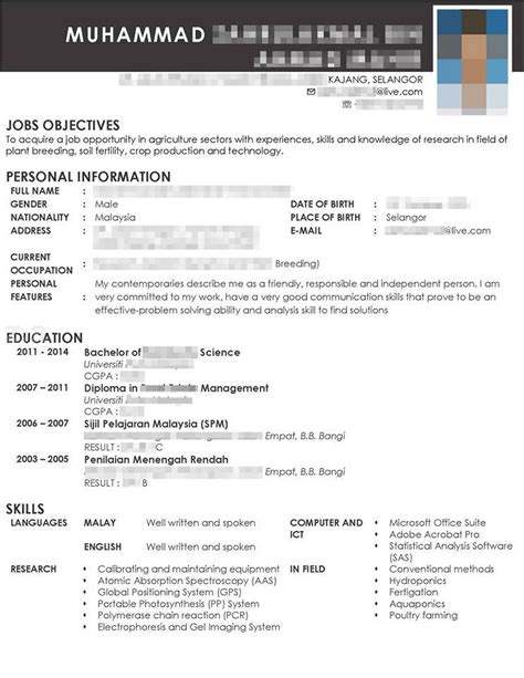 4 informasi wajib ada dalam resume 1. Image result for apa yang perlu ada dalam resume | Resume ...