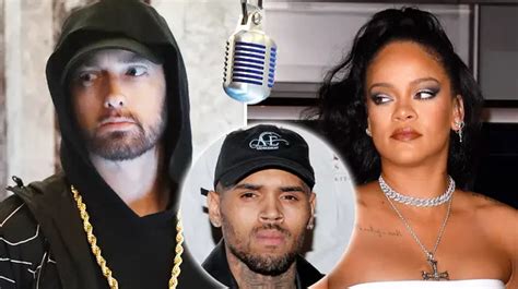 Eminem Raps About Beating Rihanna And Siding With Chris Brown In Leaked Song Capital Xtra